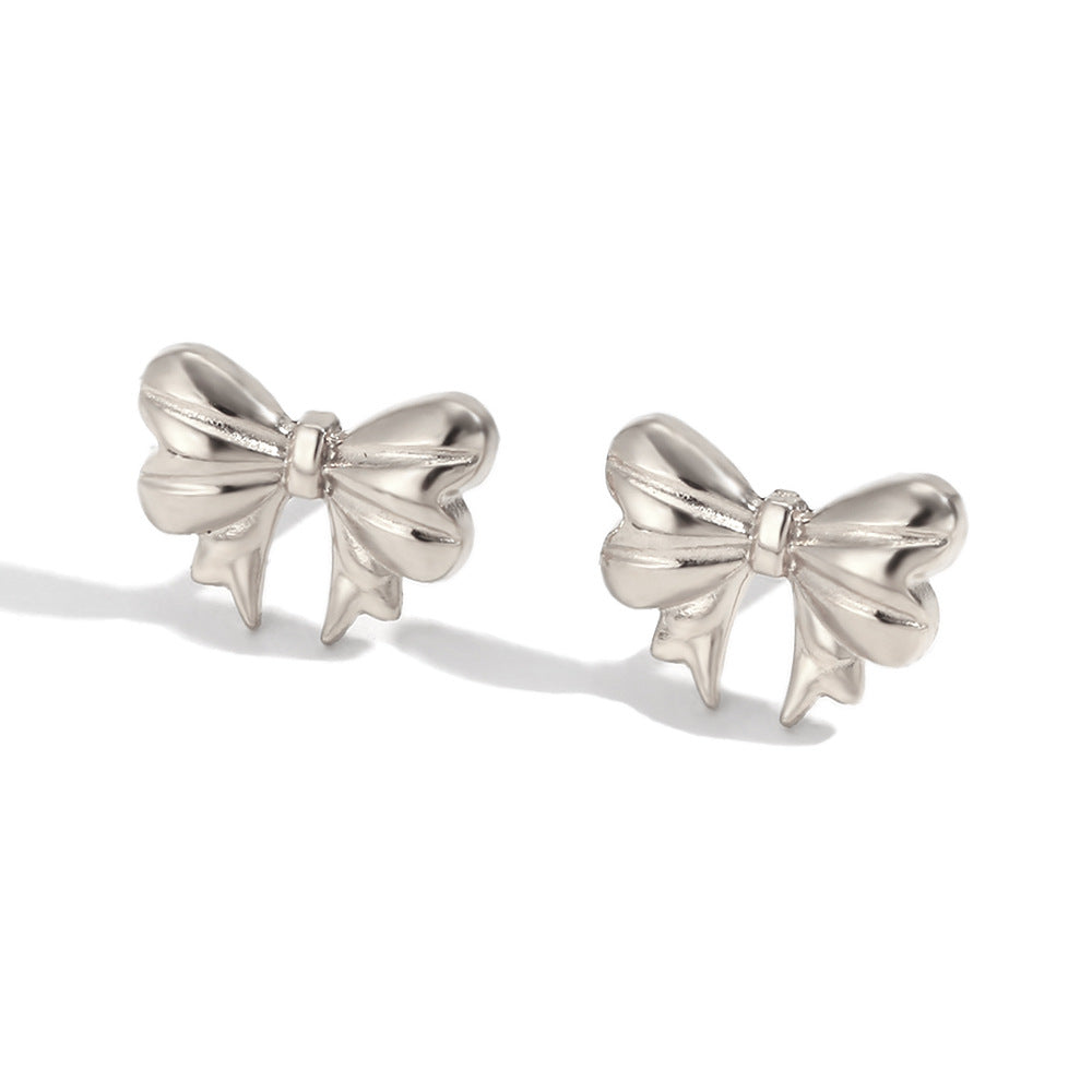 Soft Knot Stud Earrings