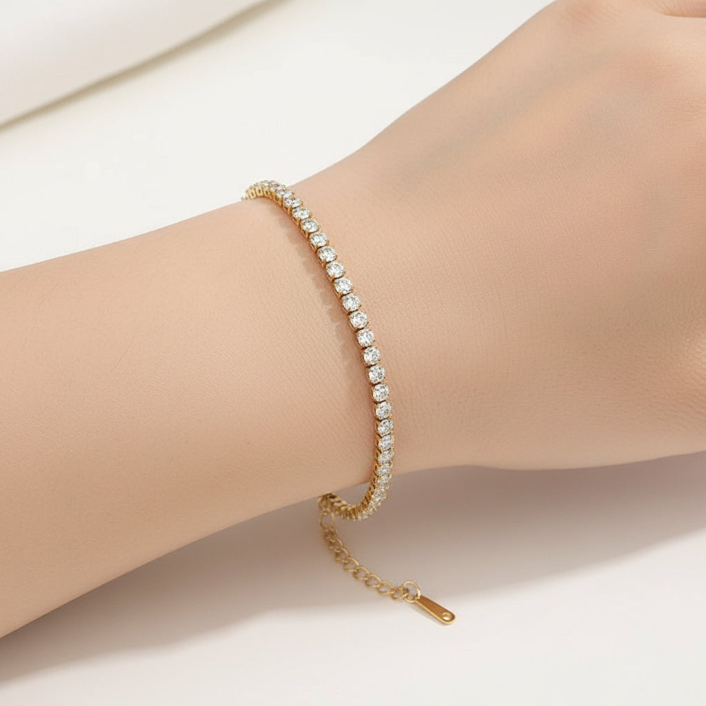 Classic Radiance Tennis Bracelet